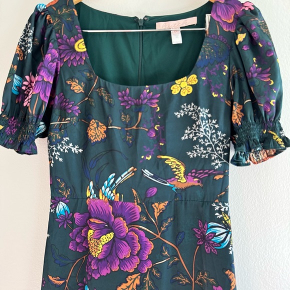 Anthropologie Hutch Puff Sleeve Floral Maxi Dress size 0 - Picture 8 of 13